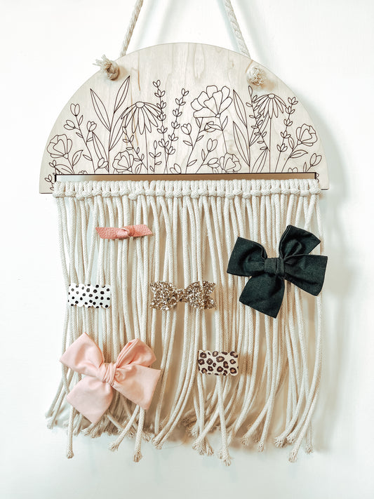 Floral Bow Organizer