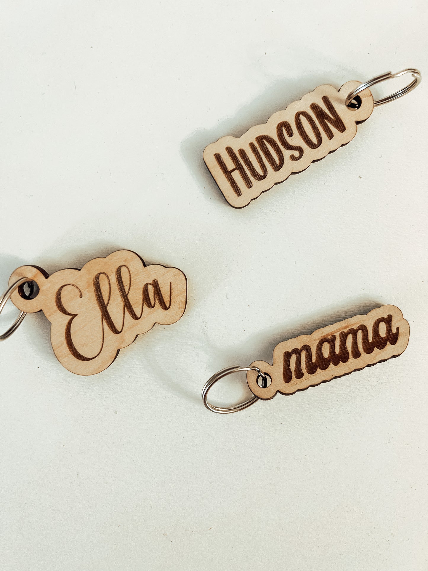 Custom Name Keychains