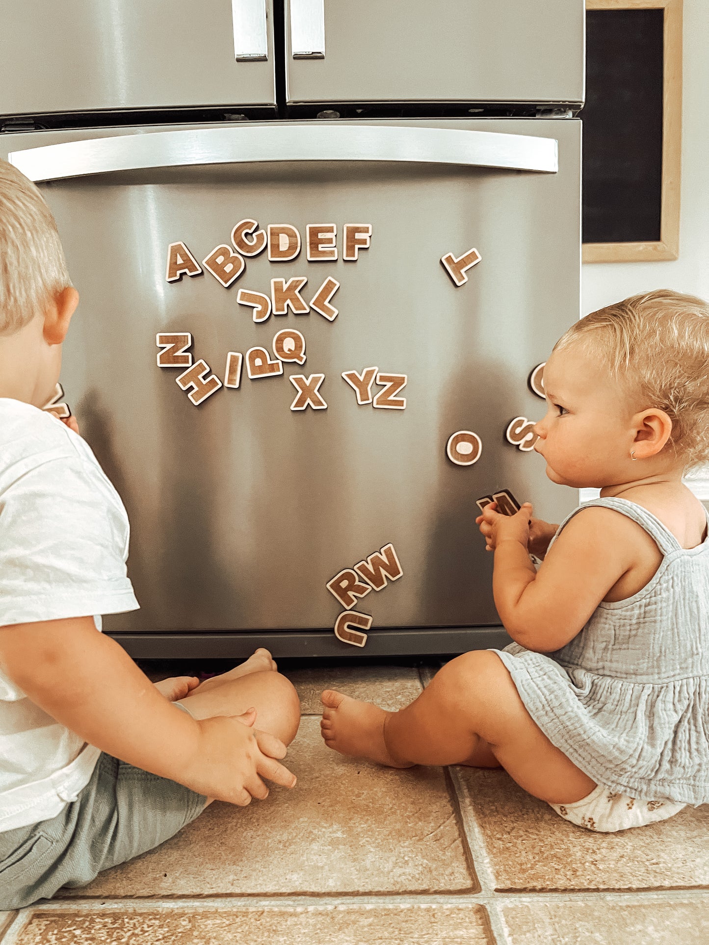 Uppercase Fridge Alphabet Magnet - Classic