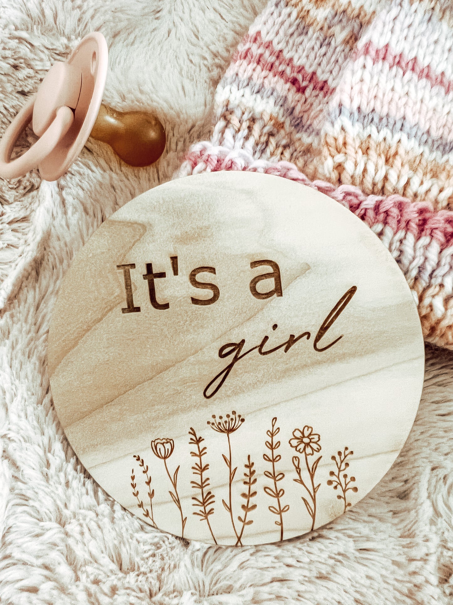 “It’s a girl” Disc