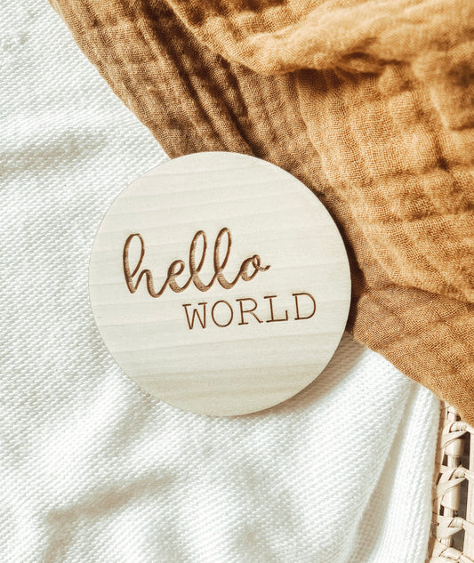 “Hello World” Disc