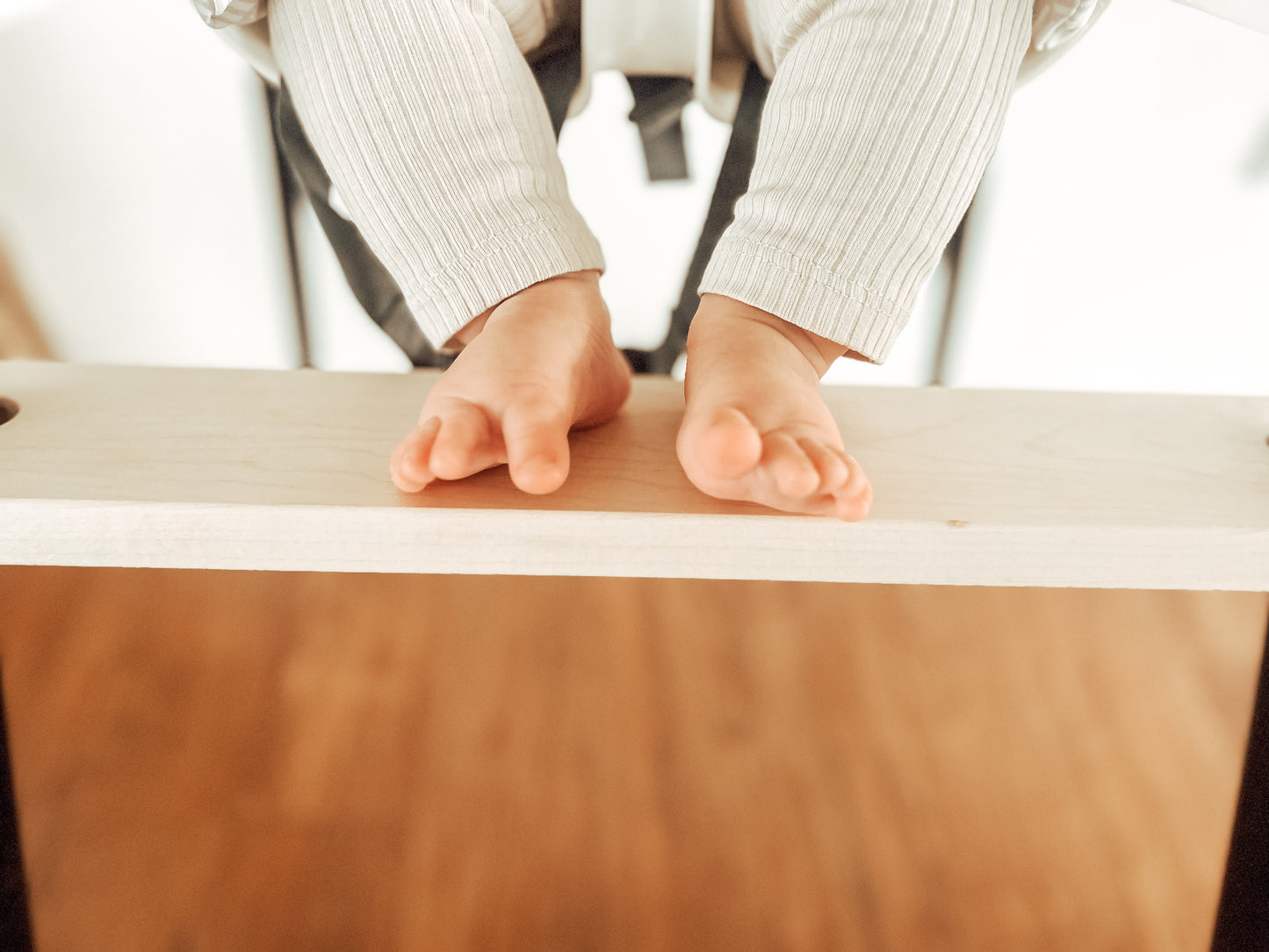 Maple Highchair Footrests