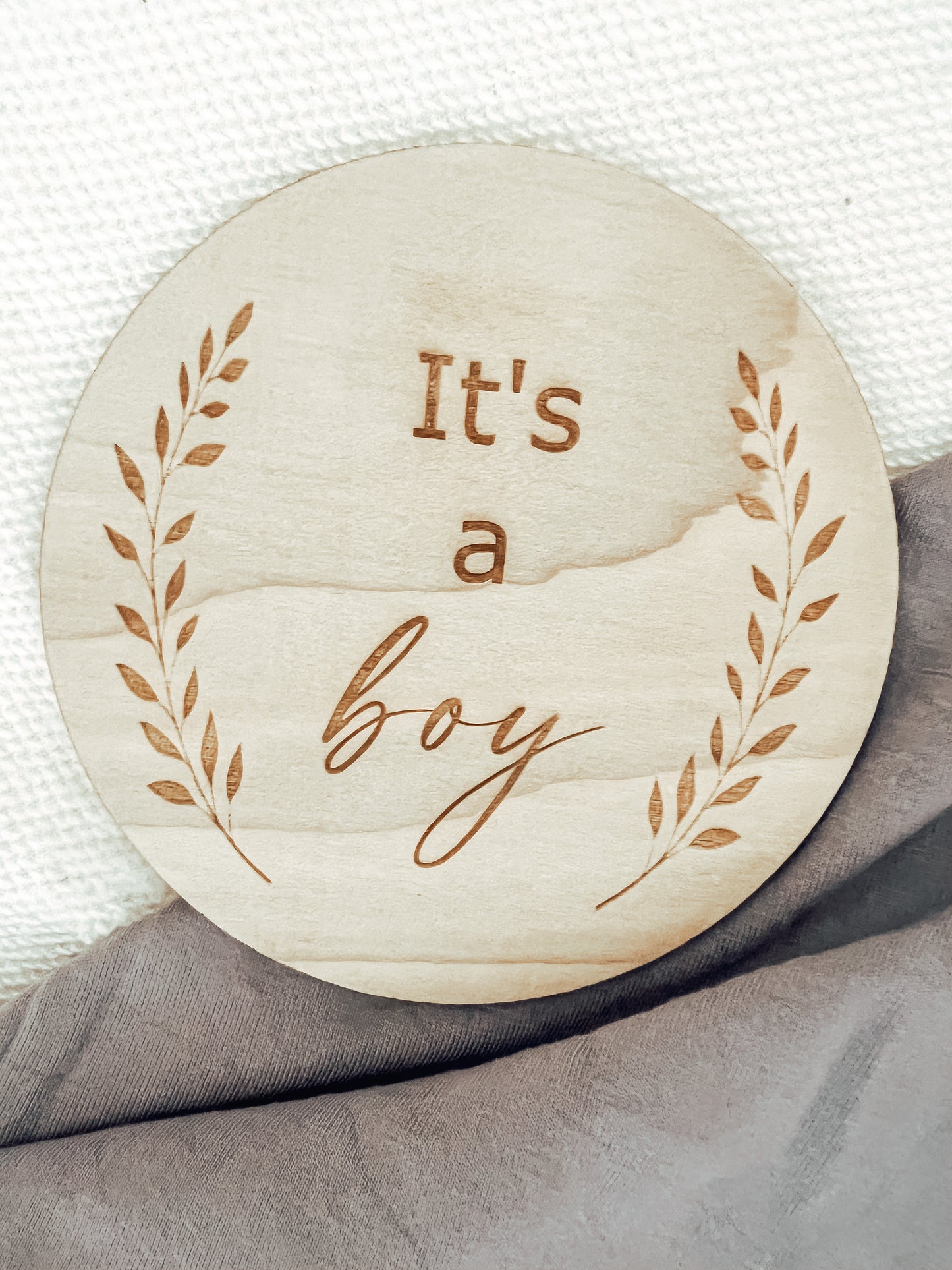 “It’s a boy” Disc